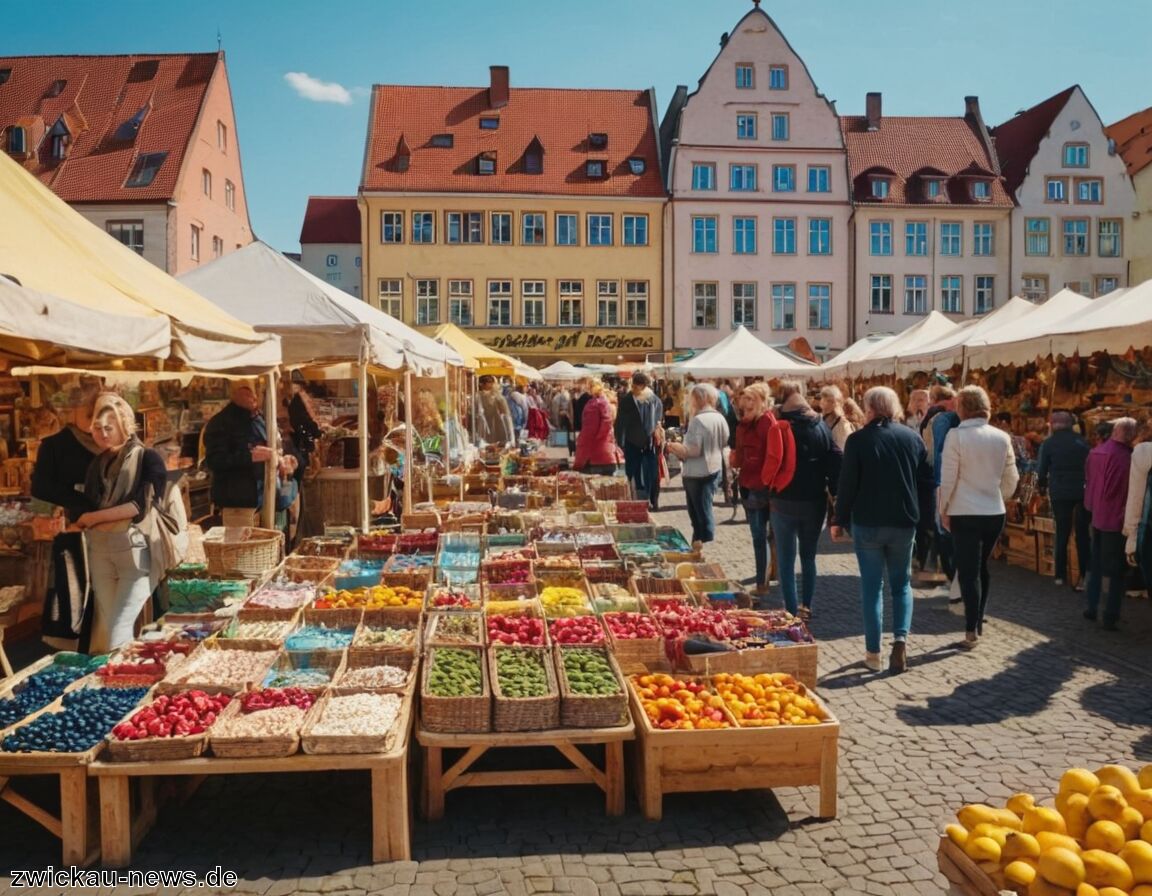 Hauptmarkt Zwickau - Die besten Flohmärkte in Zwickau