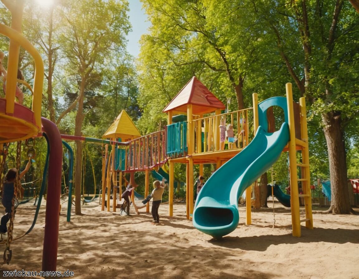 Abenteuerspielplatz - Die besten Spielplätze in Zwickau
