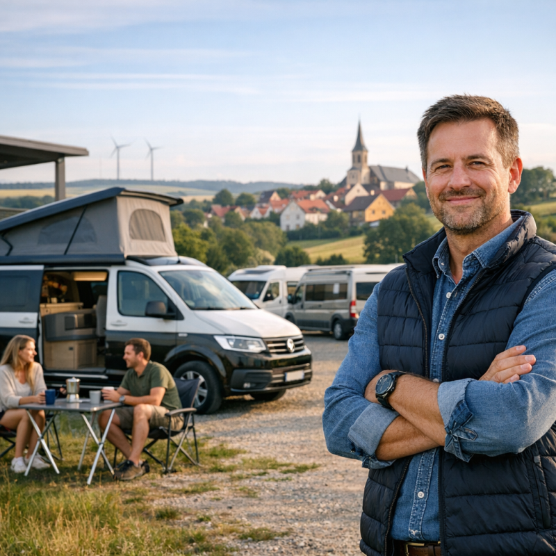 Van-Life im Zwickauer Land? Ein Händler aus Dennheritz macht den Traum vom mobilen Reisen wahr